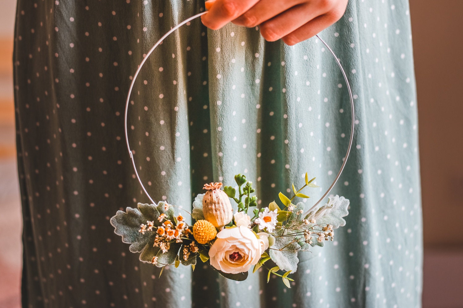 White Metal Floral Hoop for Weddings and Decoration,Nordic Flower Hoop, Nursery hoop wreath, Wedding Decoration, Wedding Chair Hoops